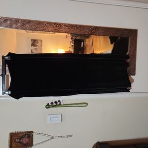 Delia's Black Velvet Maxi Skirt